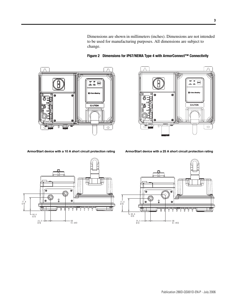 Rockwell Automation 280D ArmorStart - Getting Started User Manual | Page 3 / 24
