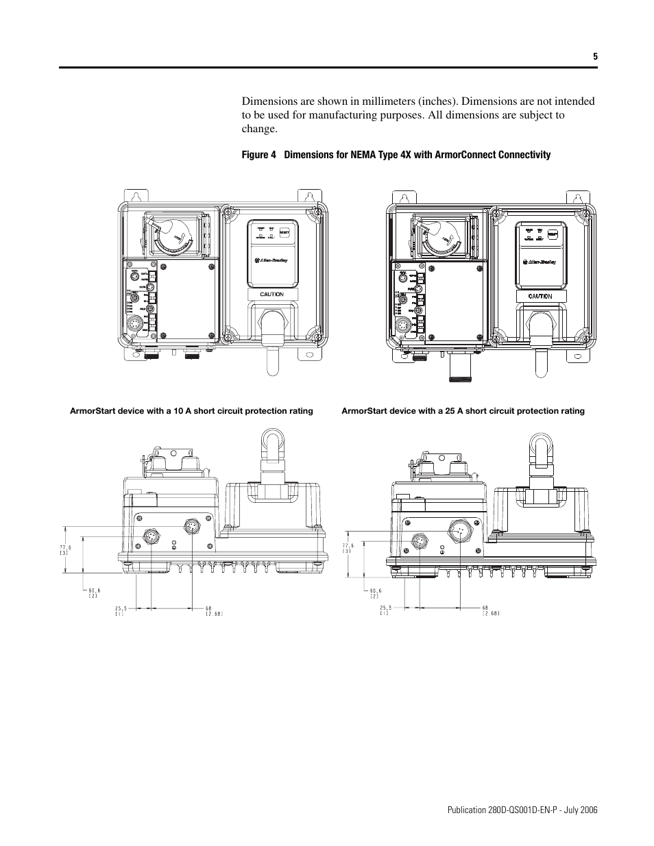 Rockwell Automation 280D ArmorStart - Getting Started User Manual | Page 5 / 24