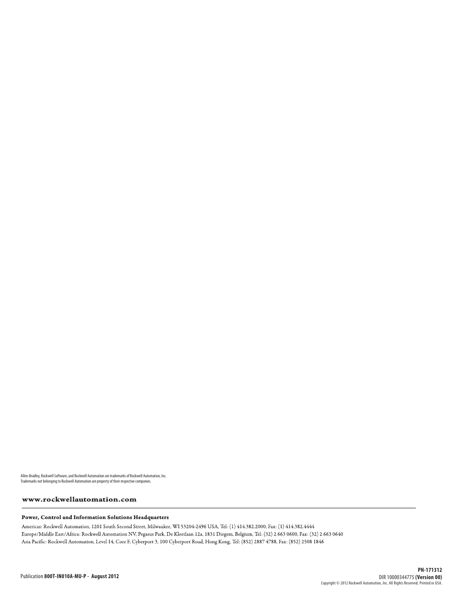 Rockwell Automation 800T-NGCY Push Button Installation and Mounting Instructions User Manual | Page 2 / 2