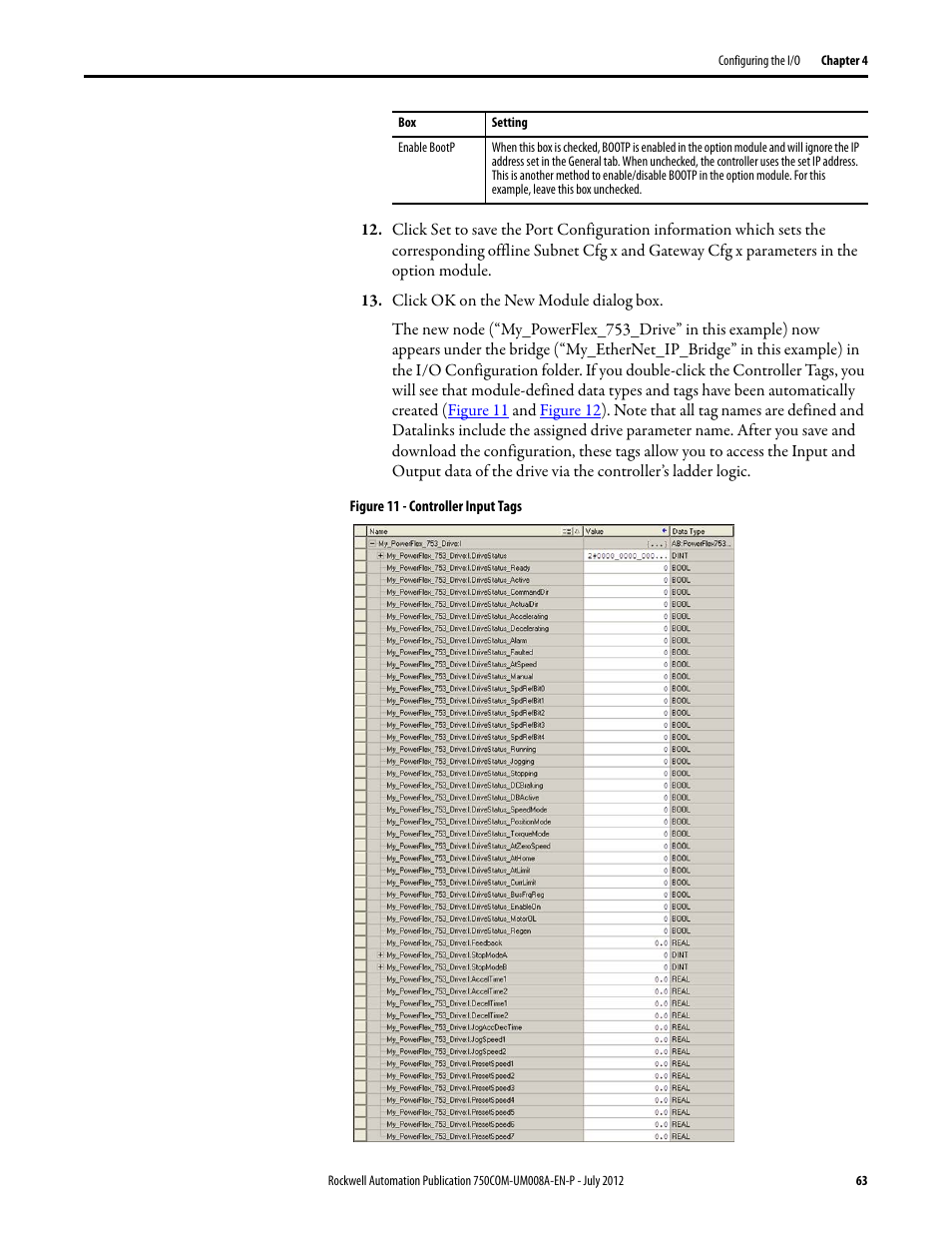 Rockwell Automation 20-750-ENETR PowerFlexDual-Port EtherNet/IP Option Module User Manual | Page 63 / 200