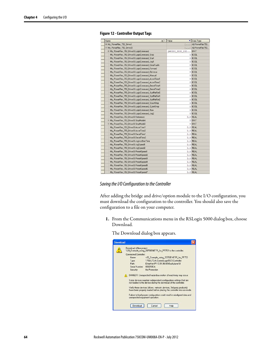 Rockwell Automation 20-750-ENETR PowerFlexDual-Port EtherNet/IP Option Module User Manual | Page 64 / 200