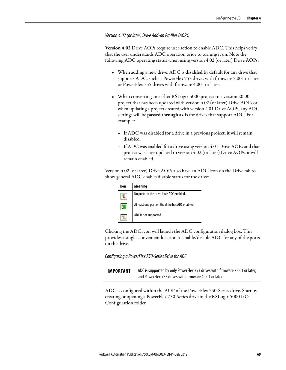 Rockwell Automation 20-750-ENETR PowerFlexDual-Port EtherNet/IP Option Module User Manual | Page 69 / 200