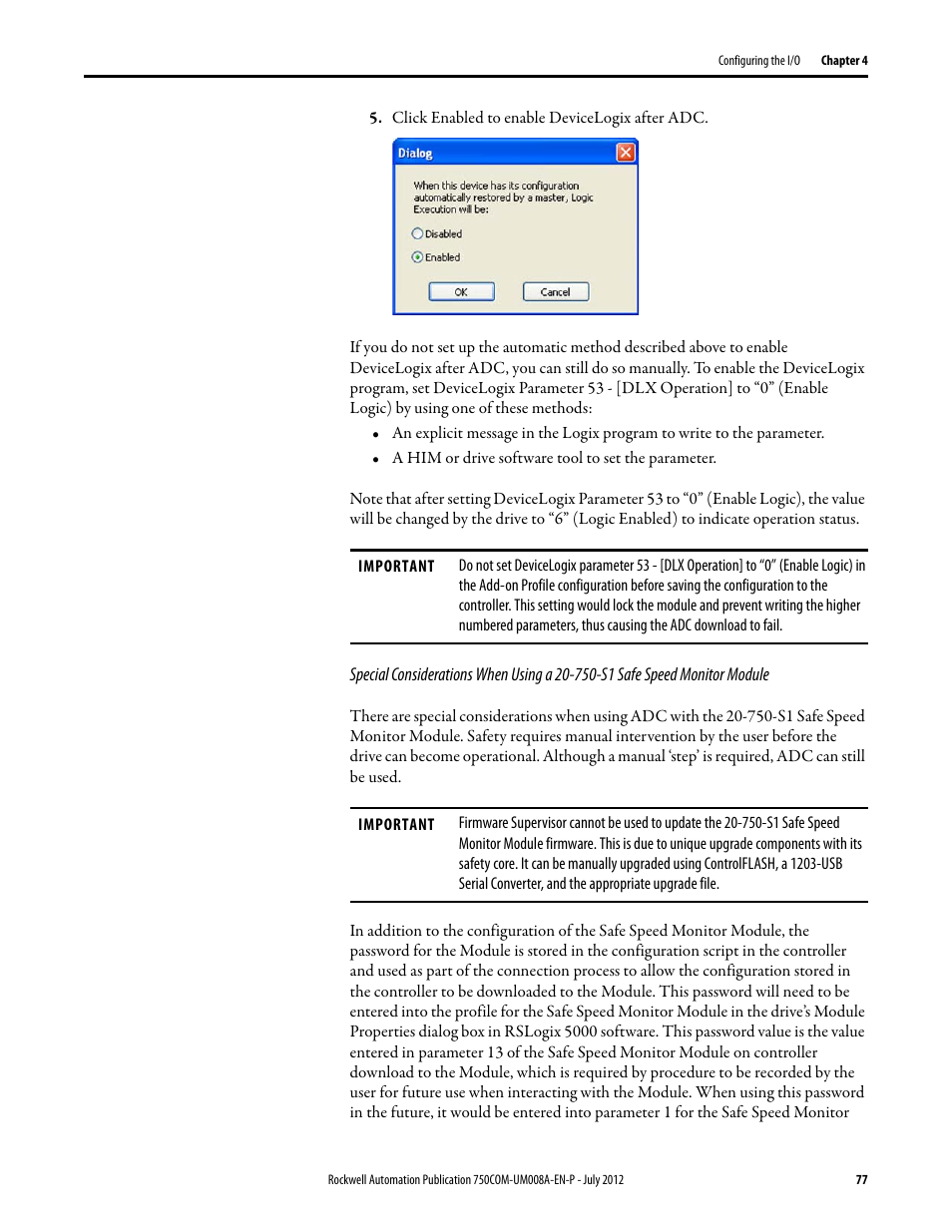 Rockwell Automation 20-750-ENETR PowerFlexDual-Port EtherNet/IP Option Module User Manual | Page 77 / 200