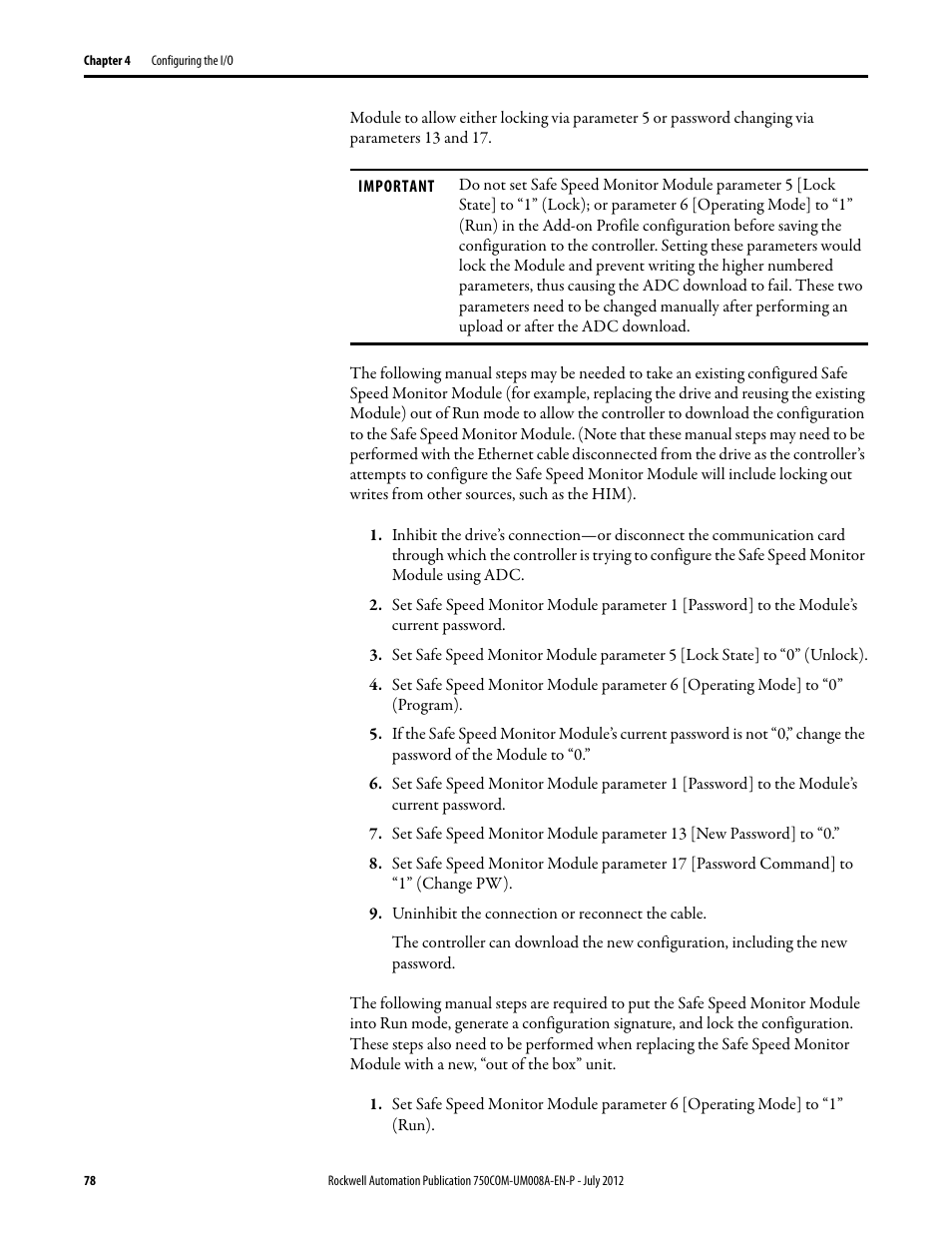 Rockwell Automation 20-750-ENETR PowerFlexDual-Port EtherNet/IP Option Module User Manual | Page 78 / 200