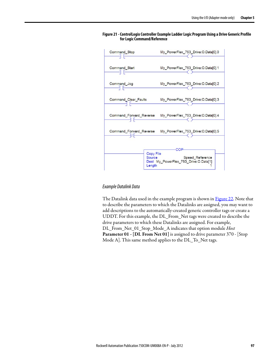 Figure 21 | Rockwell Automation 20-750-ENETR PowerFlexDual-Port EtherNet/IP Option Module User Manual | Page 97 / 200