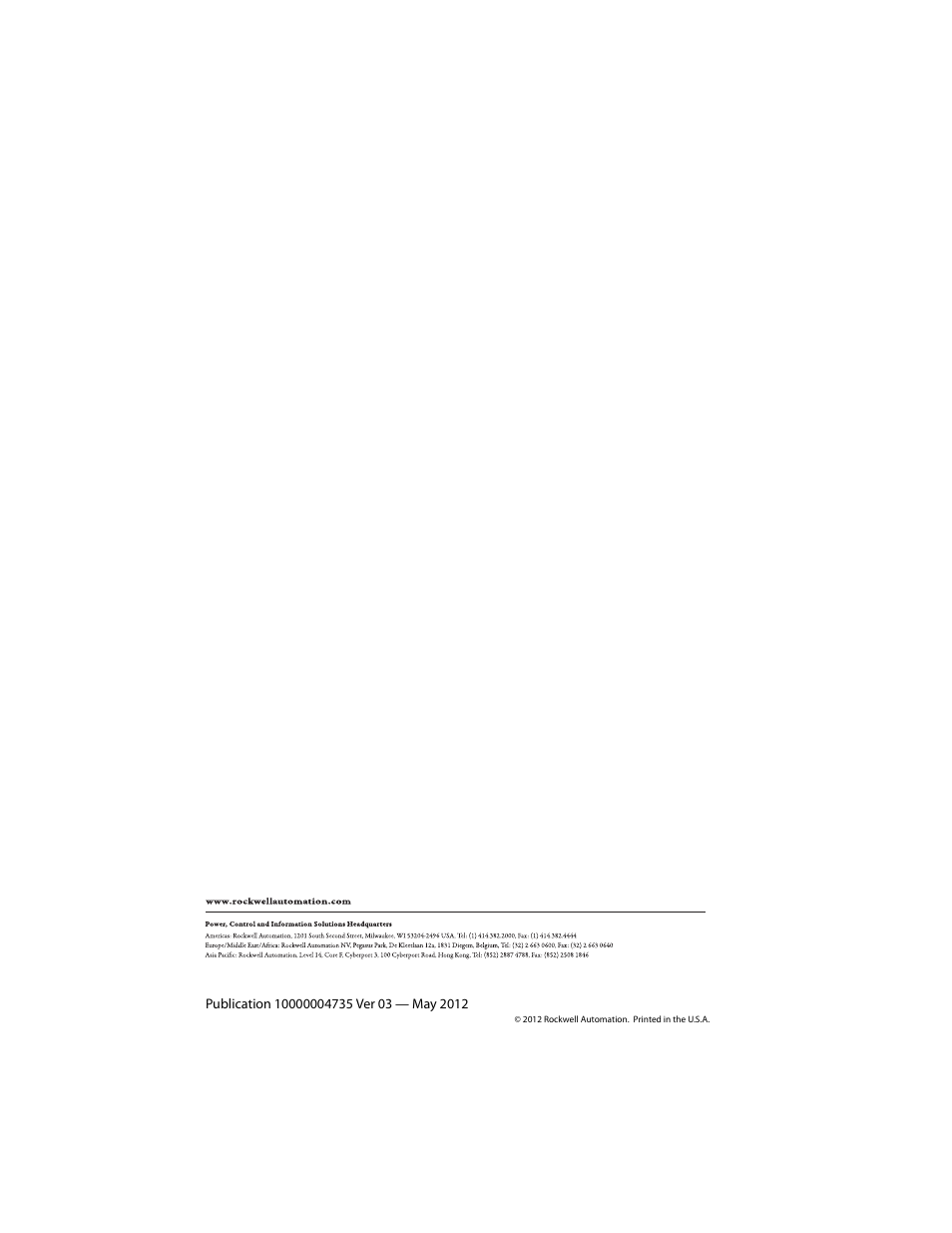 Rockwell Automation 839E Solid-State Flow Sensors User Manual | Page 32 / 32