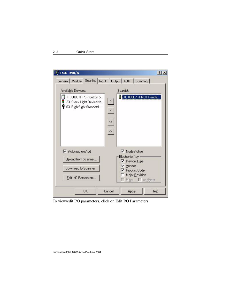 Rockwell Automation 800F DeviceNet Pendant Stations User Manual | Page 22 / 48