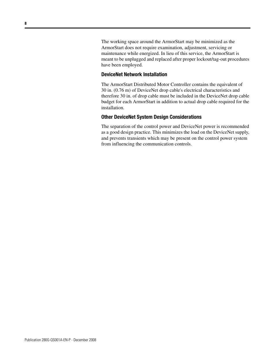 Rockwell Automation 281G ArmorStart Distributed Motor Controller - Getting Started User Manual | Page 8 / 20