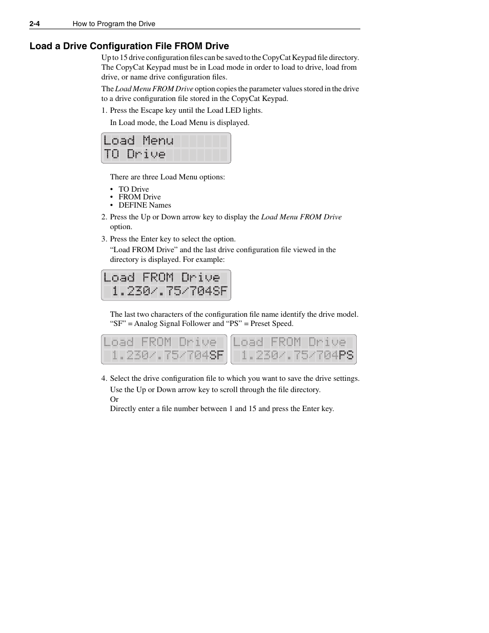 Rockwell Automation 160 160SSC CopyCat Keypad User Manual | Page 16 / 32