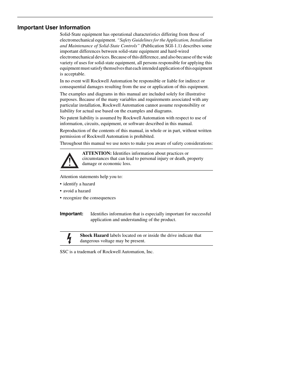 Rockwell Automation 160 160SSC CopyCat Keypad User Manual | Page 2 / 32