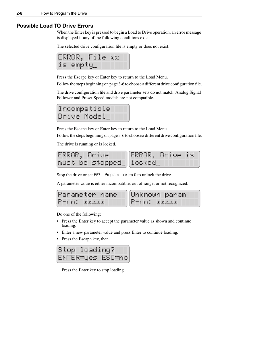 Rockwell Automation 160 160SSC CopyCat Keypad User Manual | Page 20 / 32