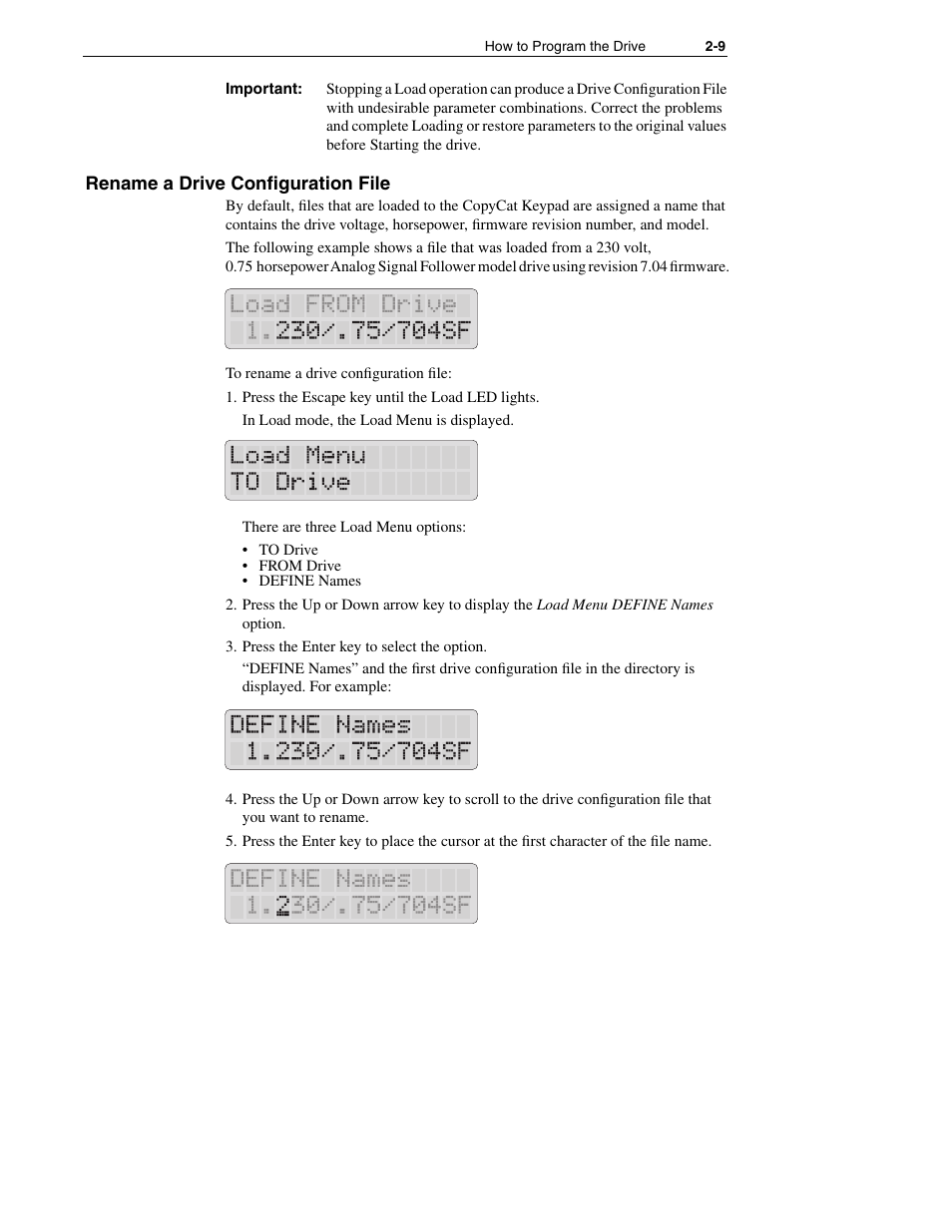 Rockwell Automation 160 160SSC CopyCat Keypad User Manual | Page 21 / 32