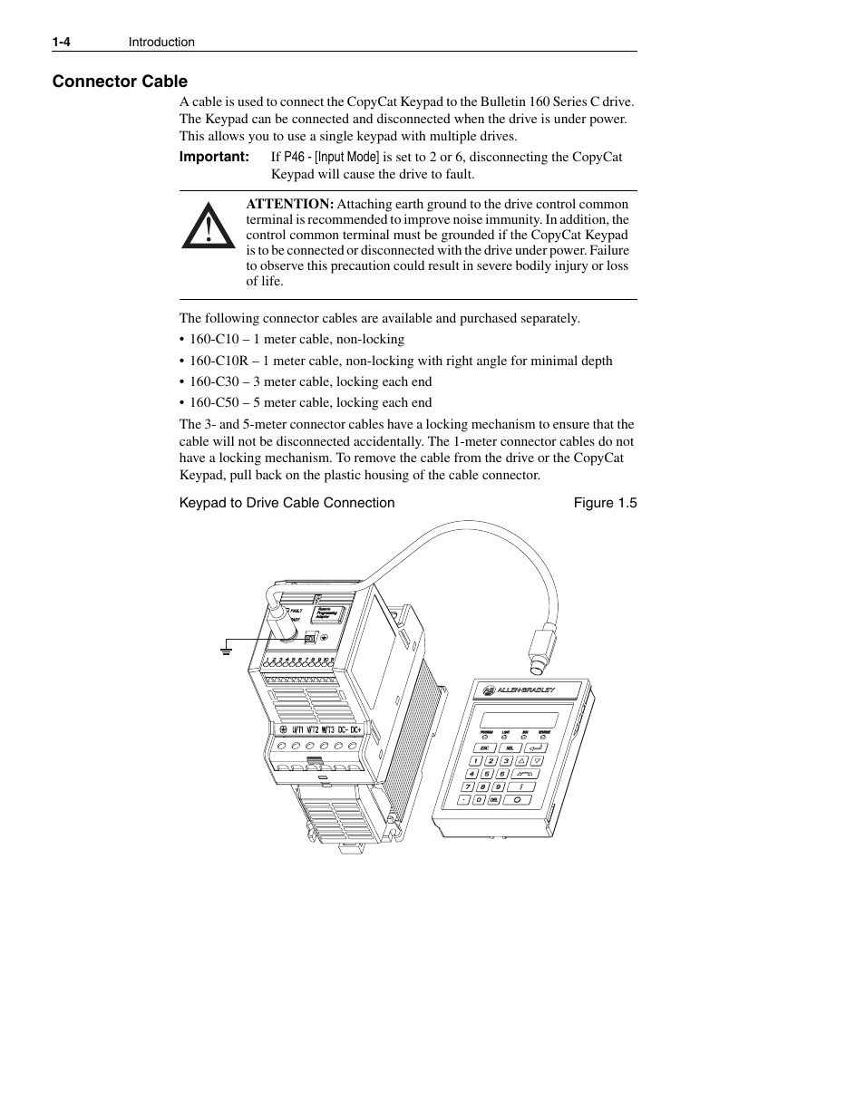 Rockwell Automation 160 160SSC CopyCat Keypad User Manual | Page 8 / 32