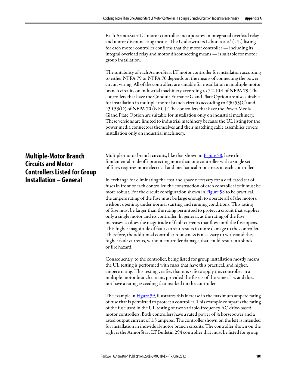 Rockwell Automation 294E ArmorStart LT EtherNet/IP Version - User Manual User Manual | Page 181 / 252