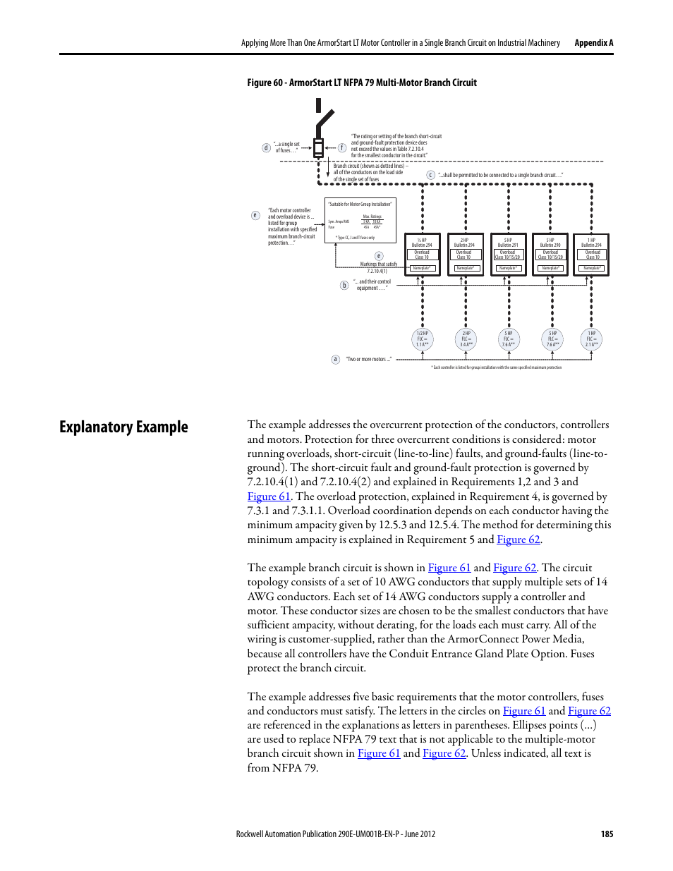 Explanatory example, Figure 60 | Rockwell Automation 294E ArmorStart LT EtherNet/IP Version - User Manual User Manual | Page 185 / 252