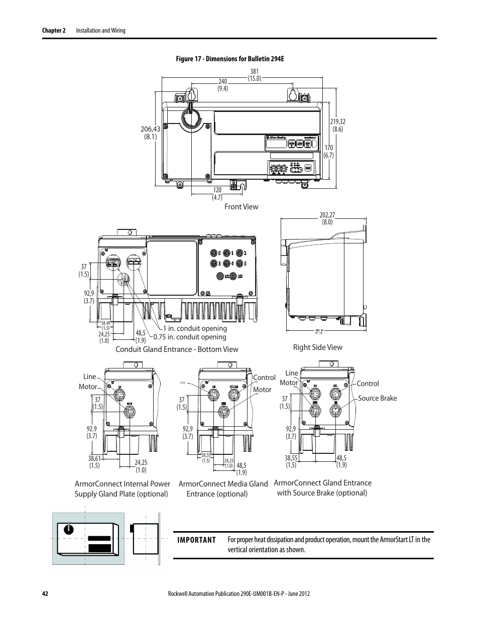 Rockwell Automation 294E ArmorStart LT EtherNet/IP Version - User Manual User Manual | Page 42 / 252