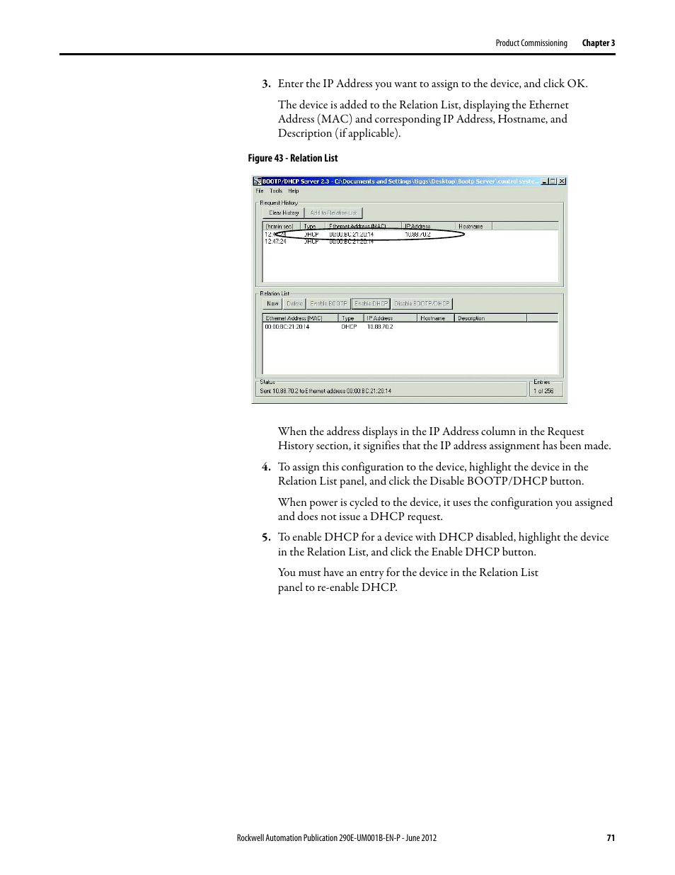 Rockwell Automation 294E ArmorStart LT EtherNet/IP Version - User Manual User Manual | Page 71 / 252