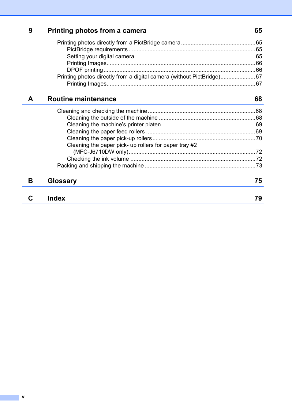 Brother MFC J6710DW User Manual | Page 6 / 89