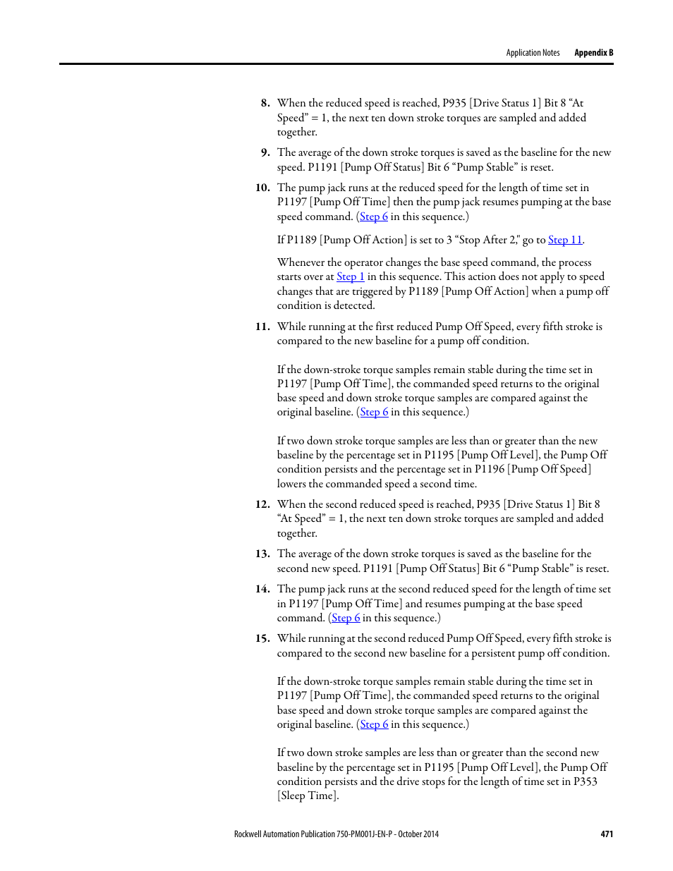 Rockwell Automation 21G PowerFlex 750-Series AC Drives Programming Manual User Manual | Page 471 / 544