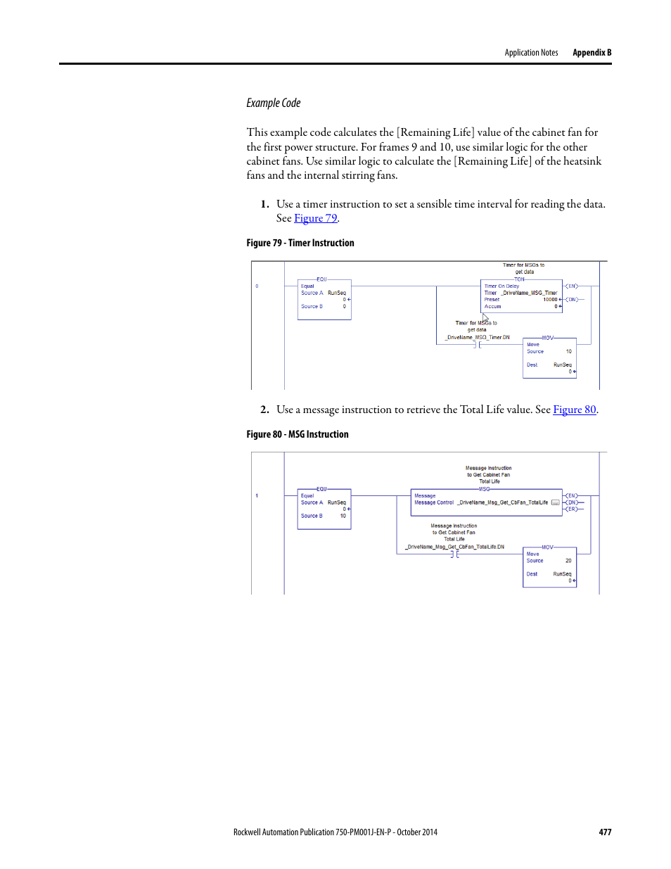 Rockwell Automation 21G PowerFlex 750-Series AC Drives Programming Manual User Manual | Page 477 / 544