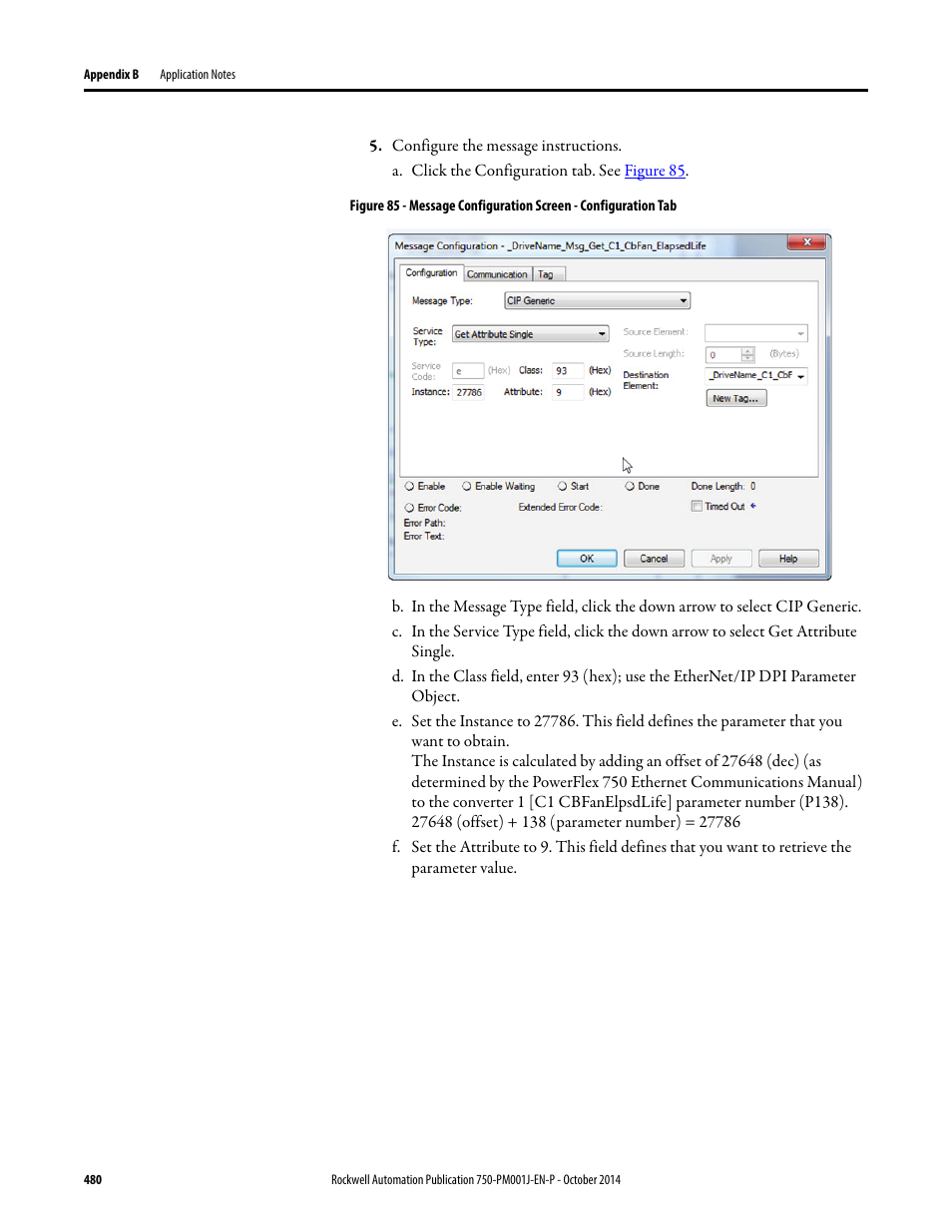 Rockwell Automation 21G PowerFlex 750-Series AC Drives Programming Manual User Manual | Page 480 / 544
