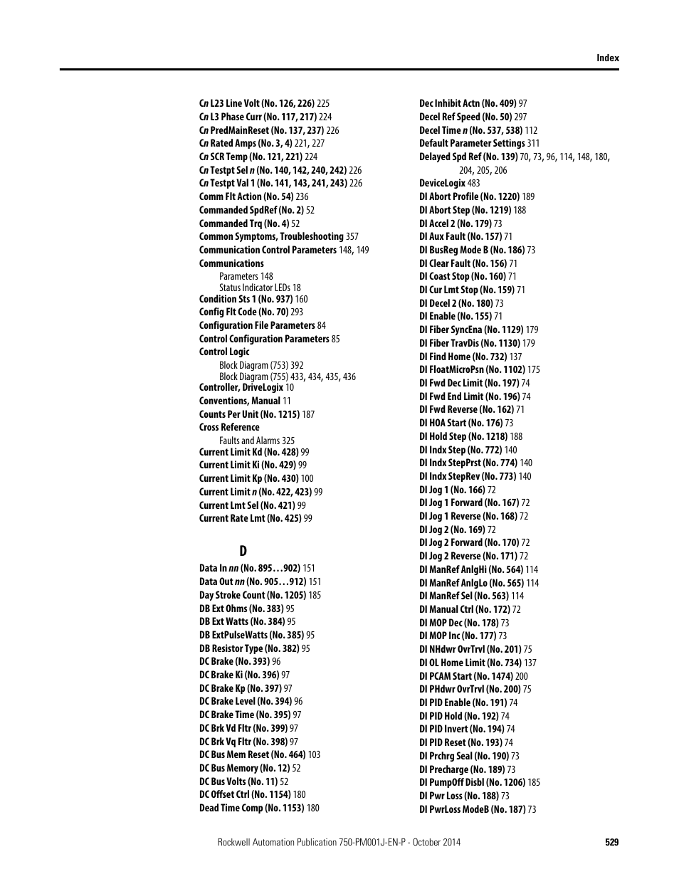 Rockwell Automation 21G PowerFlex 750-Series AC Drives Programming Manual User Manual | Page 529 / 544