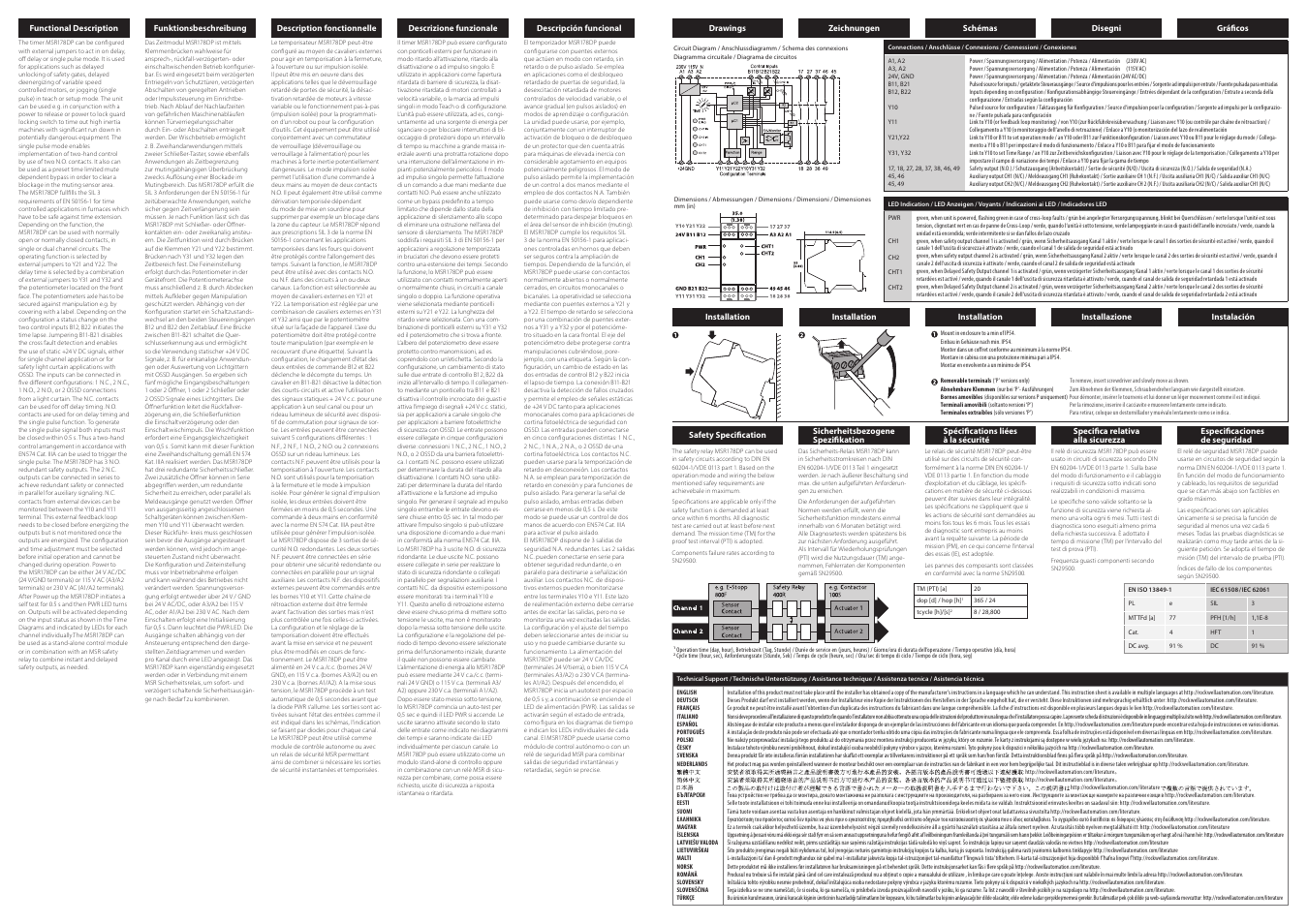 Rockwell Automation 440R MSR178DP Minotaur Installation Instructions User Manual | Page 2 / 2