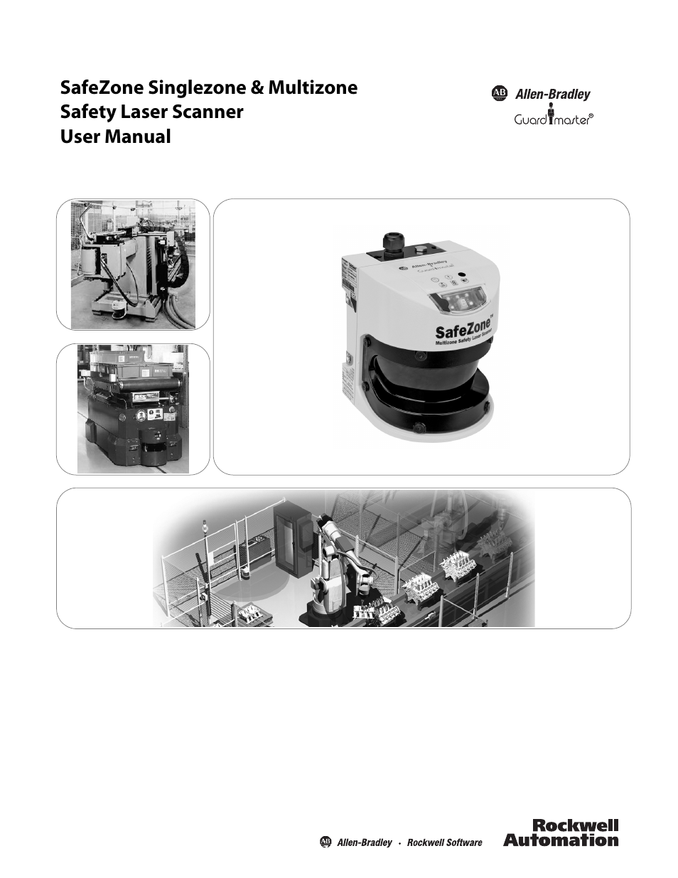 Rockwell Automation 442L SafeZone Singlezone & Multizone Safety Laser Scanner User Manual | 60 pages