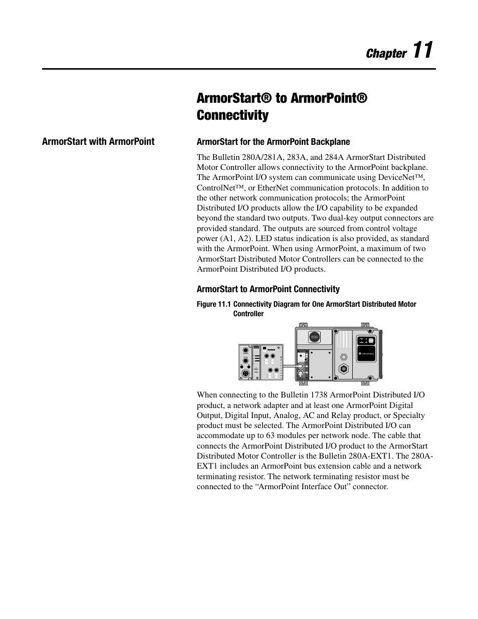 Armorstart® to armorpoint® connectivity | Rockwell Automation 284 ArmorStart User Manual User Manual | Page 269 / 480