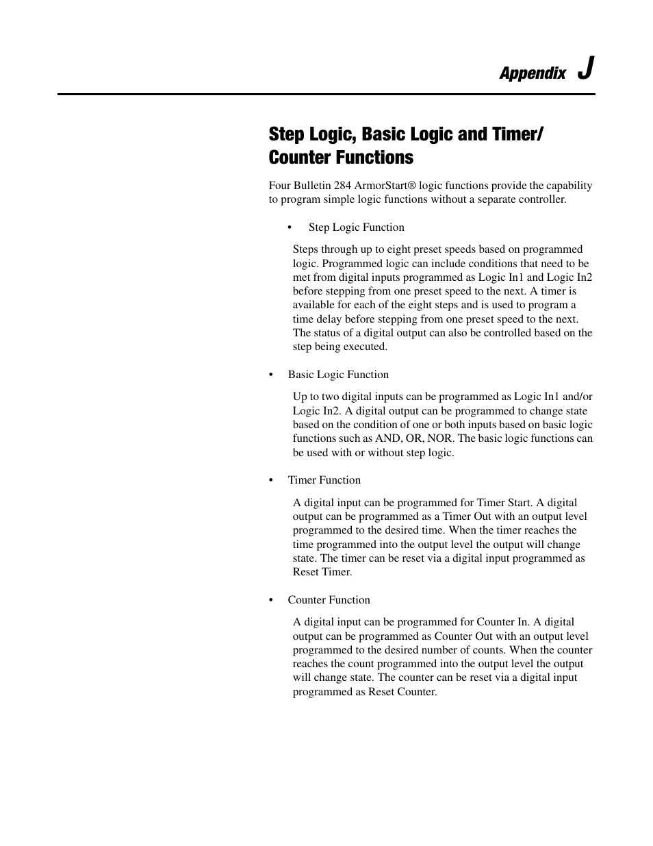 Appendix | Rockwell Automation 284 ArmorStart User Manual User Manual | Page 473 / 480