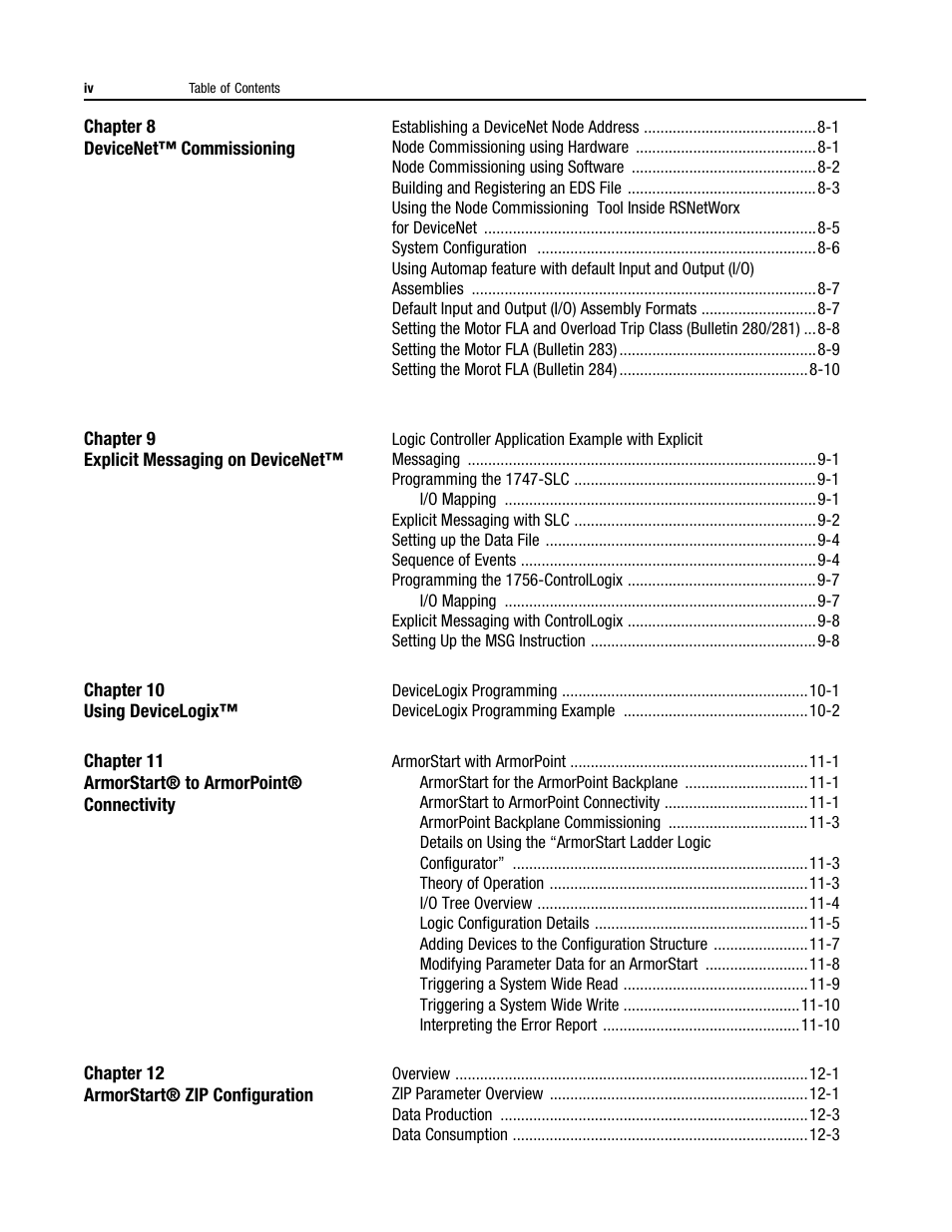Rockwell Automation 284 ArmorStart User Manual User Manual | Page 8 / 480