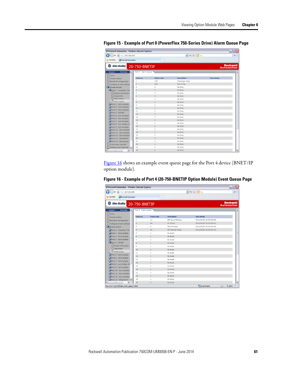Figure 15 | Rockwell Automation 20-750-BNETIP BACnet/IP Option Module User Manual | Page 61 / 88
