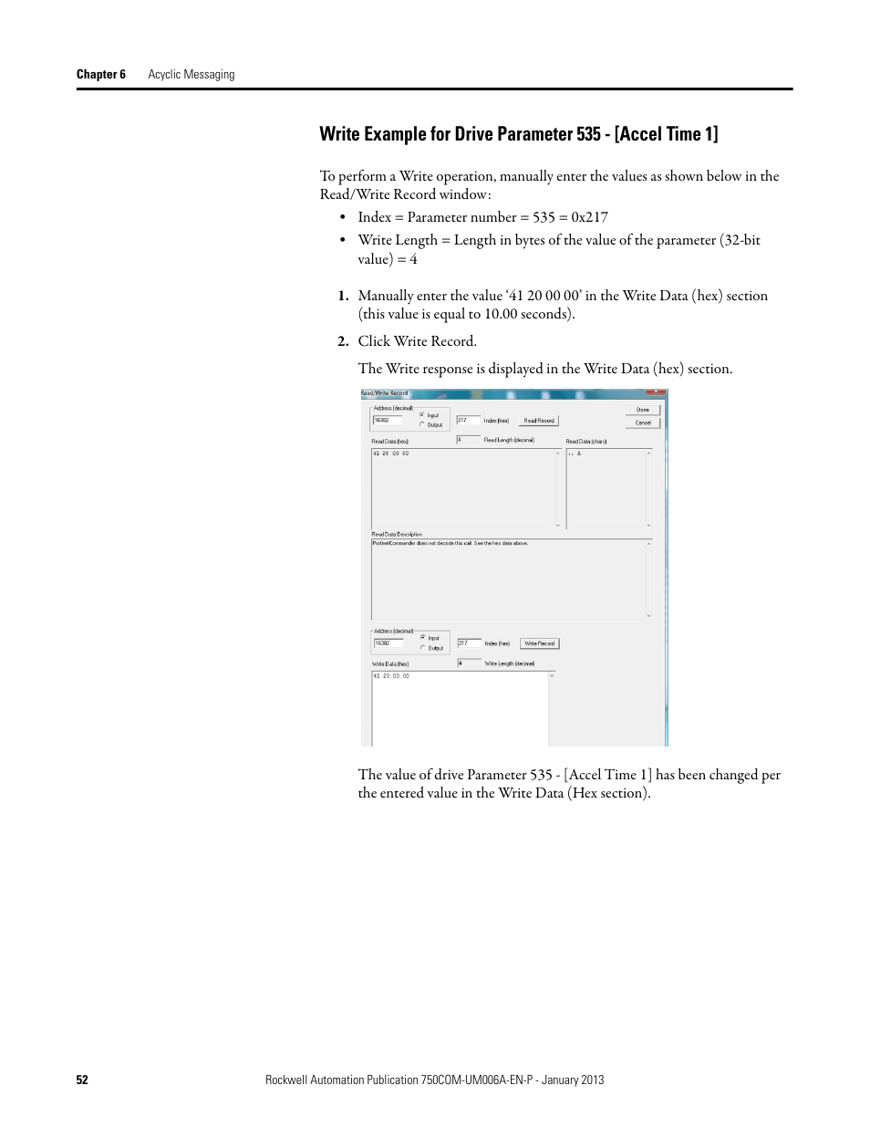 Rockwell Automation 20-750-PNET Profinet Single Port Option Module User Manual | Page 52 / 96