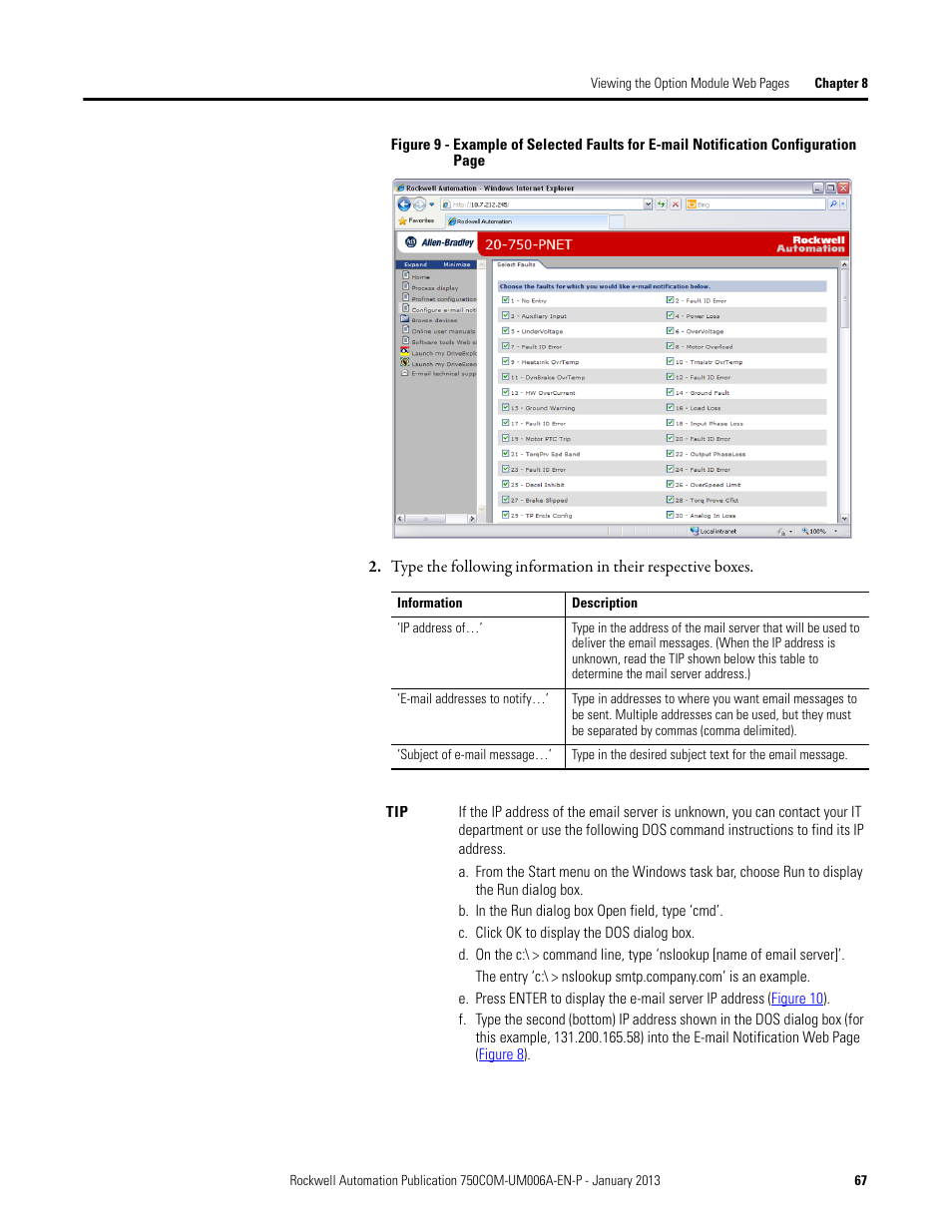 Rockwell Automation 20-750-PNET Profinet Single Port Option Module User Manual | Page 67 / 96
