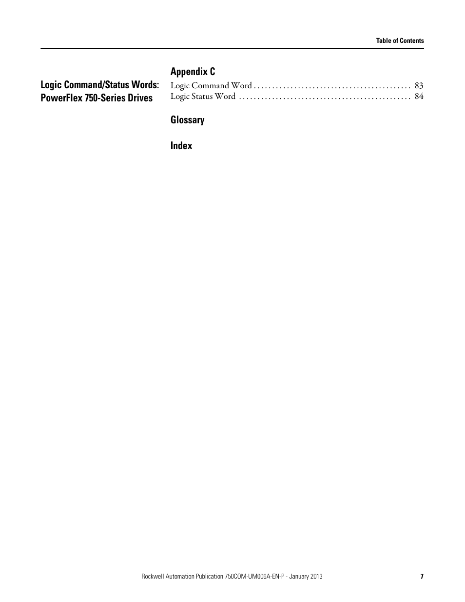 Rockwell Automation 20-750-PNET Profinet Single Port Option Module User Manual | Page 7 / 96