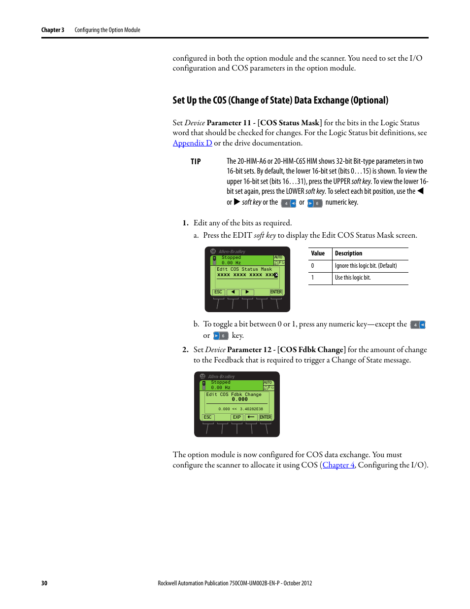 Rockwell Automation 20-750-DNET PowerFlex DeviceNet Option Module User Manual | Page 30 / 144