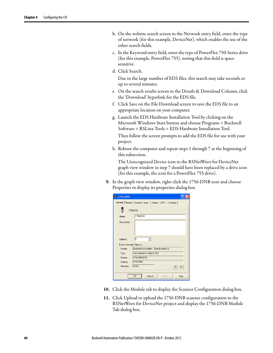 Rockwell Automation 20-750-DNET PowerFlex DeviceNet Option Module User Manual | Page 44 / 144