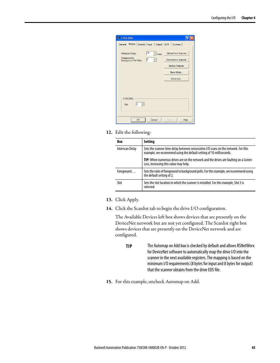 Rockwell Automation 20-750-DNET PowerFlex DeviceNet Option Module User Manual | Page 45 / 144