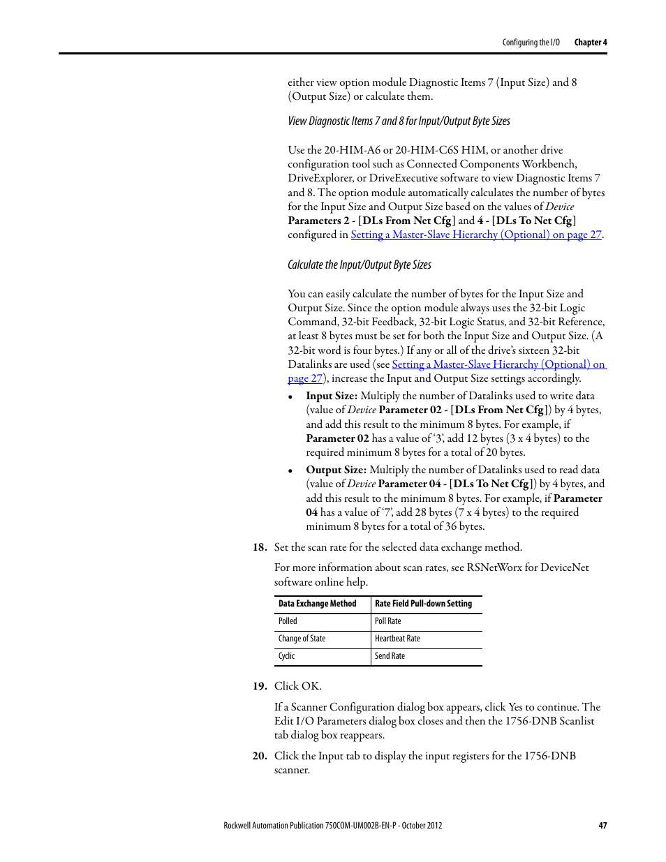 Rockwell Automation 20-750-DNET PowerFlex DeviceNet Option Module User Manual | Page 47 / 144