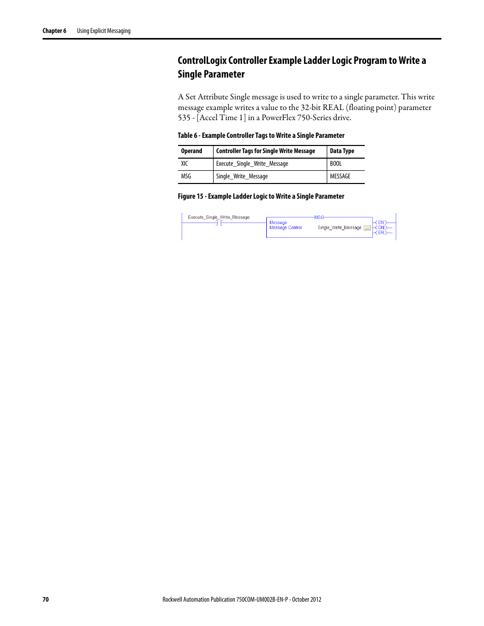 Rockwell Automation 20-750-DNET PowerFlex DeviceNet Option Module User Manual | Page 70 / 144