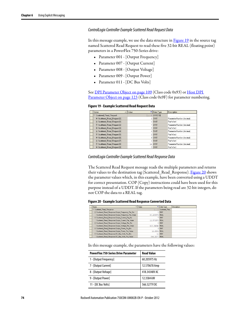 Rockwell Automation 20-750-DNET PowerFlex DeviceNet Option Module User Manual | Page 74 / 144