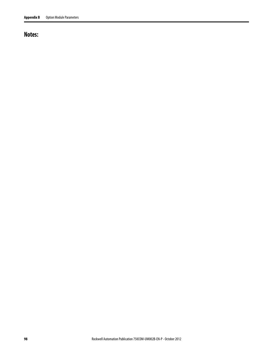 Rockwell Automation 20-750-DNET PowerFlex DeviceNet Option Module User Manual | Page 98 / 144