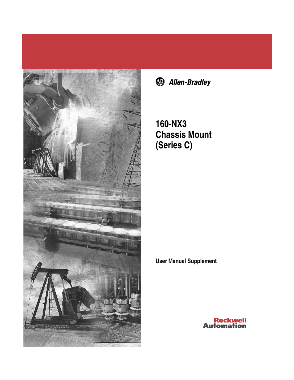 Rockwell Automation 160 Supplement-160-NX3 Chassis Mount Series C User Manual | 12 pages