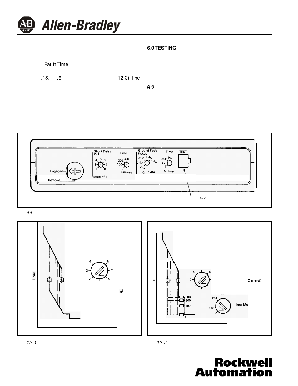 Rockwell Automation 140U Q, M frame CB Electronic RMS Trip Unit installation and operation User Manual | Page 8 / 14