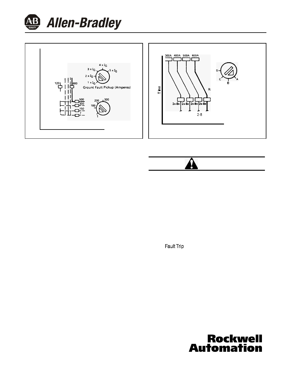 Warning | Rockwell Automation 140U Q, M frame CB Electronic RMS Trip Unit installation and operation User Manual | Page 9 / 14