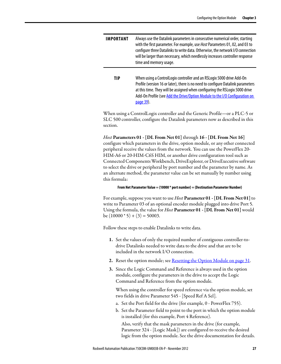 Rockwell Automation 20-750-CNETC PowerFlex Coaxial ControlNet Option Module User Manual | Page 27 / 150
