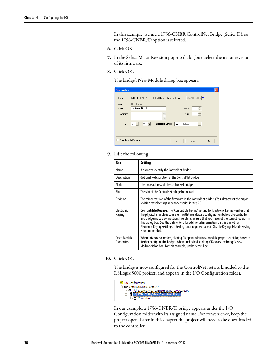 Rockwell Automation 20-750-CNETC PowerFlex Coaxial ControlNet Option Module User Manual | Page 38 / 150