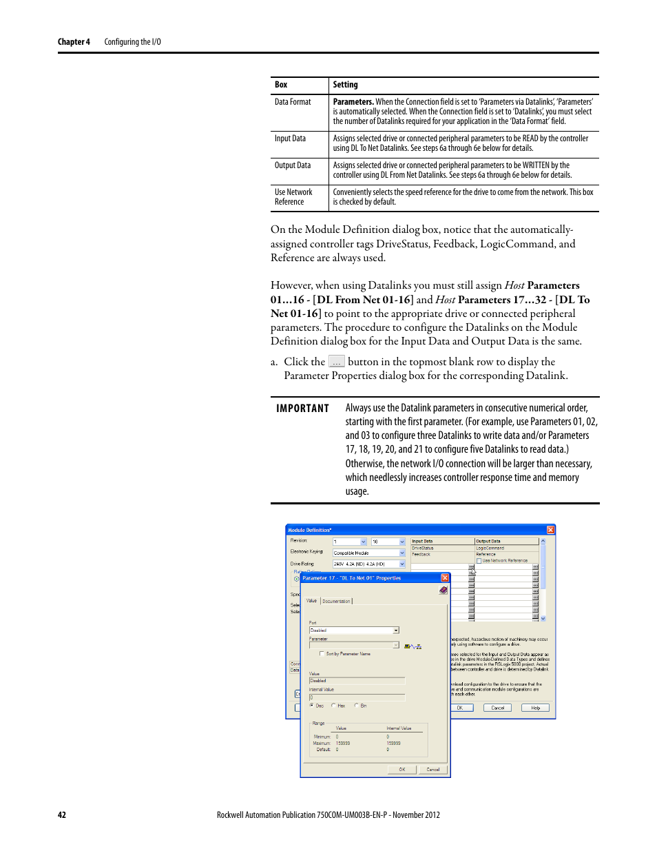 Rockwell Automation 20-750-CNETC PowerFlex Coaxial ControlNet Option Module User Manual | Page 42 / 150