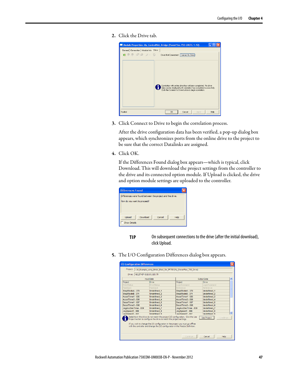 Rockwell Automation 20-750-CNETC PowerFlex Coaxial ControlNet Option Module User Manual | Page 47 / 150