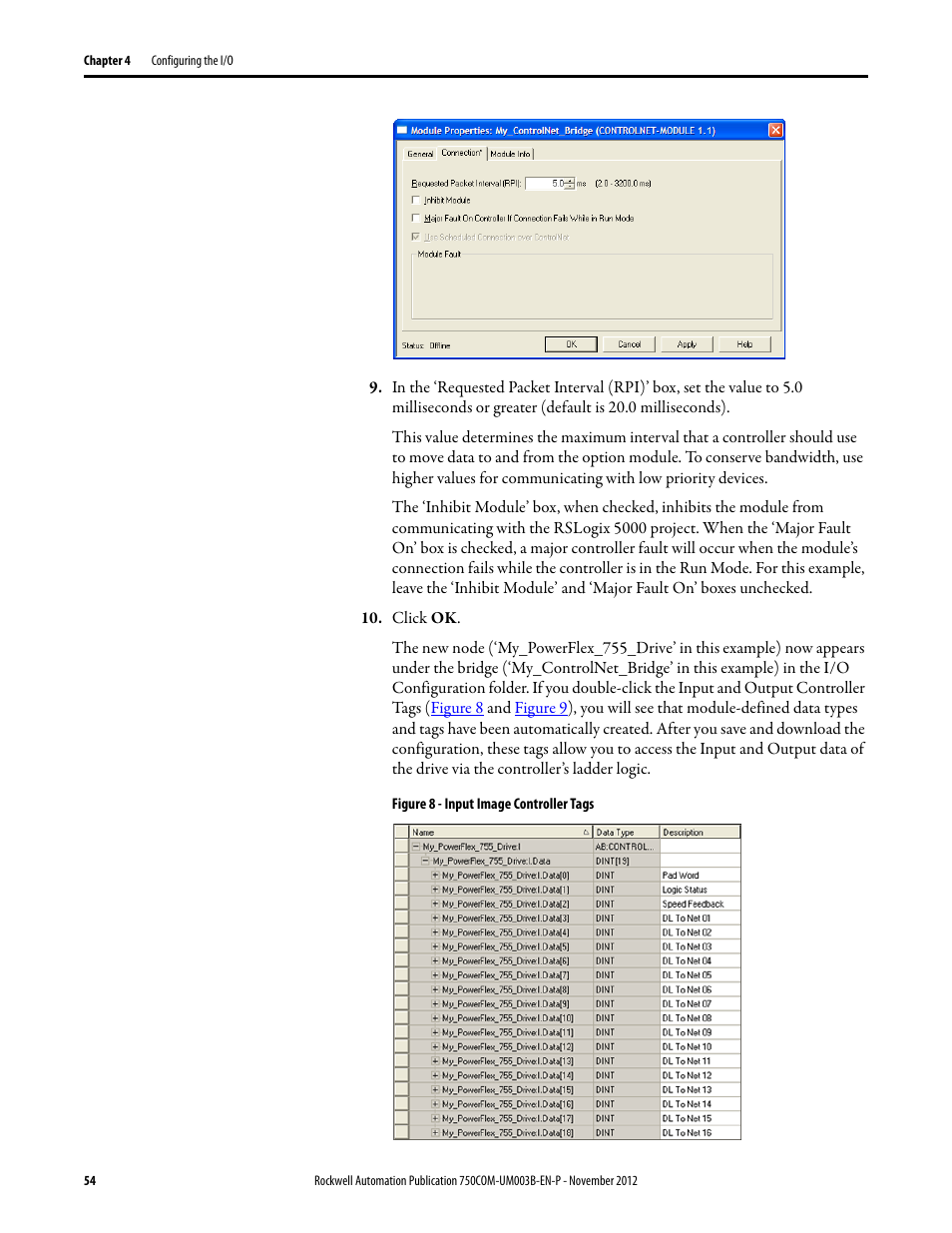 Rockwell Automation 20-750-CNETC PowerFlex Coaxial ControlNet Option Module User Manual | Page 54 / 150